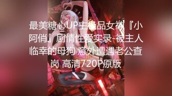 最美糖心UP主极品女神『小阿俏』剧情性爱实录-被主人临幸的母狗 意外遭遇老公查岗 高清720P原版