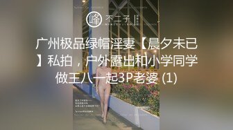 广州极品绿帽淫妻【晨夕未已】私拍，户外露出和小学同学做王八一起3P老婆 (1)