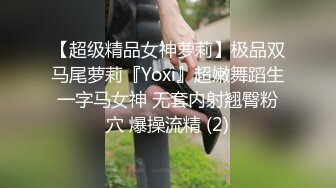 【超级精品女神萝莉】极品双马尾萝莉『Yoxi』超嫩舞蹈生一字马女神 无套内射翘臀粉穴 爆操流精 (2)